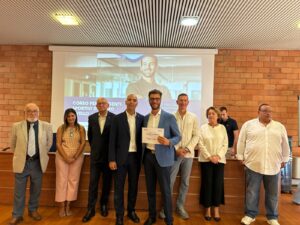 Ruggiero Lanotte riceve l’attestato OPES di Dirigente Sportivo al Centro Giulio Onesti di Roma